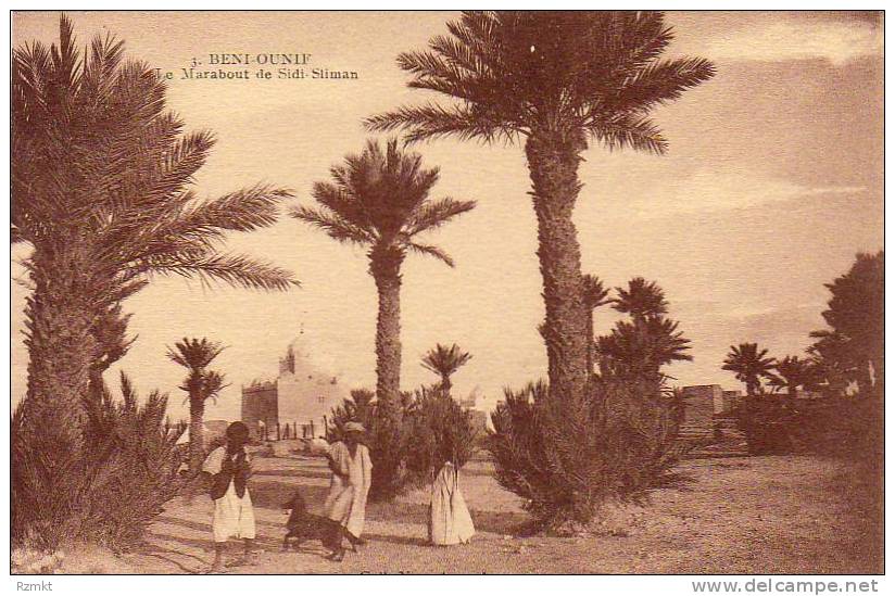 ALGERIE  BENI-OUNIF Marabout de Sidi Slimane