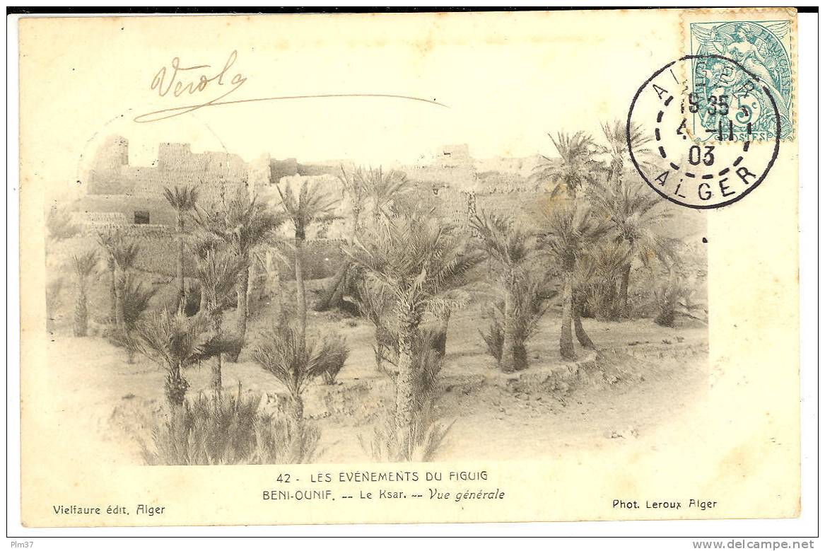 BENI OUNIF - Le Ksar - Les Evènements de Figuig