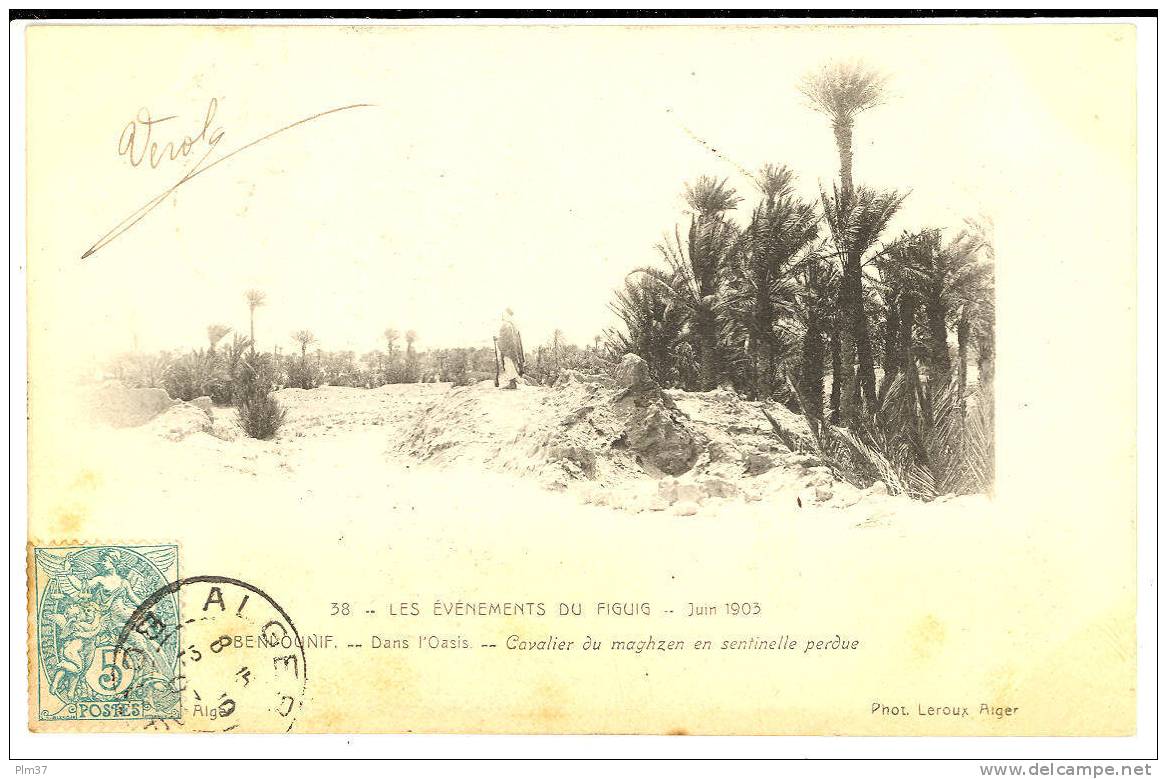 BENI OUNIF - Les Evènements de Figuig - Cavalier du Maghzen