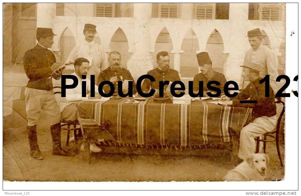 MILITARIA - BENI OUNIF  de FIGUIG - Aubertin Adj. Chef  - 4ème Régiment de Marche de Tirailleurs Tunisiens - 20/08/1915