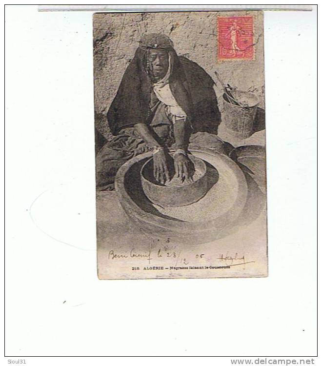 CARTE       ECRITE  A BENI  OUNIF     TBE