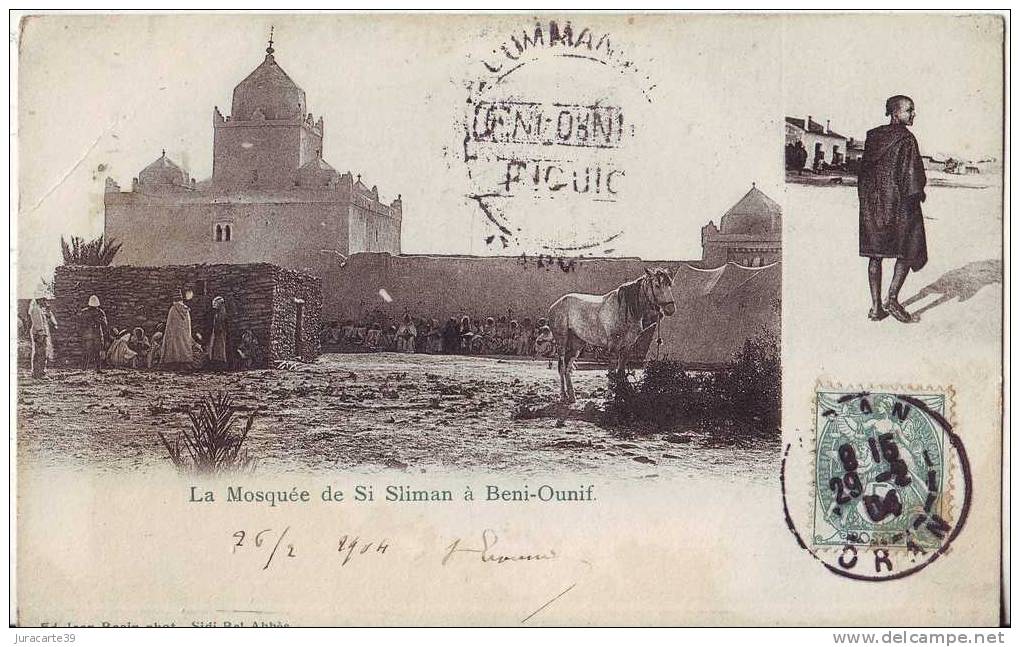 Béni-Ounif.La Mosquée de Si Sliman à Béni-Ounif.1904