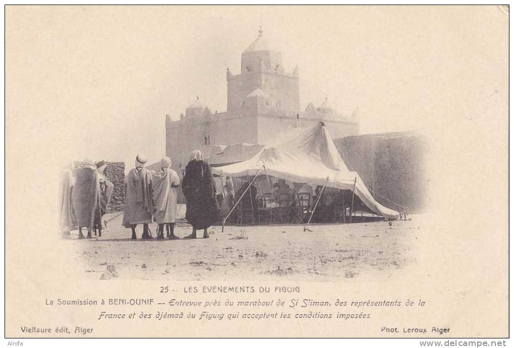 BENI-OUNIF - les évènements du Figuig - la soummission à BENI OUNIF