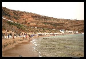 Plage de la Marmitte ou est implanté le complexe Ennabil