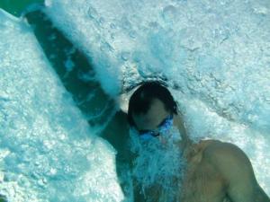 Salim Iles,  champion algérien de natation : nage libre