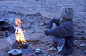 Un thé au pied du Hoggar