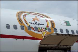 نجمة شريكة المتخب الوطني في مونديال 2010