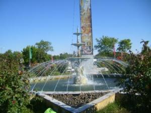 Sétif : jet d'eau de la place de la mairie