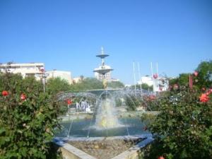 Sétif : jet d'eau de la place de la mairie