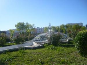 Sétif : jet d'eau de la place de la mairie