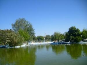 Sétif : lac du parc d'attraction