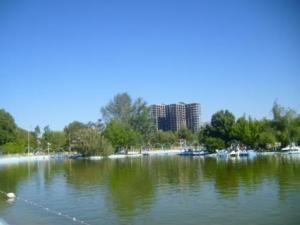 Sétif : lac du parc d'attraction