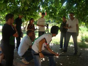 Tournage  d'un cour-metrage