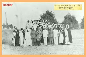 photo souvenir du gouverneur d'algerie 1938