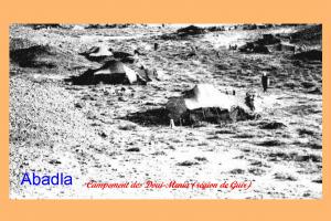 Campement de nomades