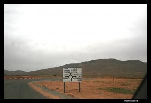 Nouvelle Rocade à l'entrée d'El Bayadh pour éviter la ville