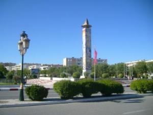 Sétif : stèle du 8 mai 1945 place de la mairie