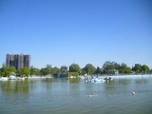 Sétif : lac du parc d'attraction