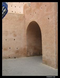 Entrée de la casbah de Nedrouma
