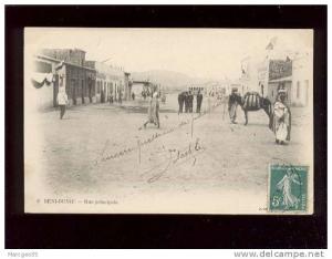 beni-ounif rue principale édit.geiser n° 6 animée belle carte