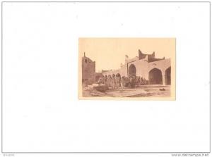 Autres villes. Beni Ounif.  le marché et les abreuvoirs.