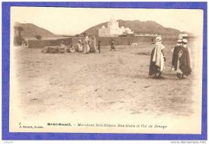 1 cpa Béni-Ounif . Marabout Sidi-Sliman Bou-Slaka et Col de Zénaga  -cpc18