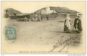 CPA Algérie - Beni-Ounif - Marabout Sidi-Sliman Bou Slaka et col de Zénaga (Geiser N°3)