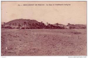 Maroc-Béni Ounif de Figuig-Le Ksar et l'infirmerie indigène