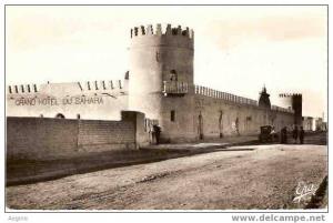 ALGERIE- ref no 384- beni ounif - grand hotel du sahara    - bon etat