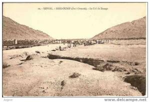 ALGERIE - ref no 172- revoil- beni-ounif -sud oranais - le col de zenaga  - bon etat -