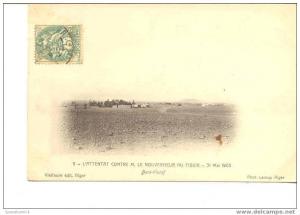 5329 N°11 Attentat contre le gouverneur au Figuid 31 Mai 1903 Beni-ounif . Vielfaure Leroux Alger