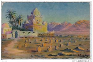 9, ORAN, Marabout à Béni-Ounif par Illustrateur J.Brugére