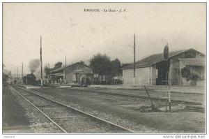 Khroub La gare J.F. Cachet Constantine a Bordj Bouira Train