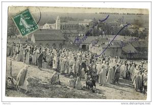 ALGERIE - BERROUAGHIA  Le Marché Arabe