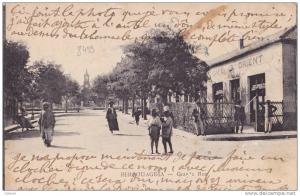 8499# CARTE POSTALE ALGERIE BERROUAGHIA GRANDE RUE 1921 CAFE D' ORIENT