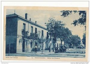 BERROUAGHIA ALGERIE HOTEL DE FRANCE CPA BON ETAT