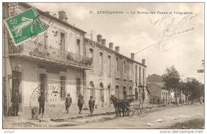 27 - BERROUAGHIA - LE BUREAU DES POSTES ET TELEGRAPHES