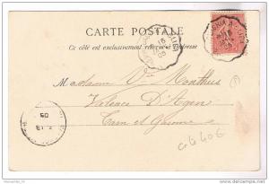 FRANCE 10C LIGNEE CONVOYEUR BERROUAGHIA A BKIDA 15 JANV 1905 CP MEDEA COTE 40�