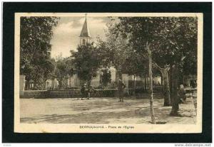 ALGERIE - BERROUAGHIA - PLACE DE L´EGLISE -