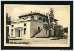 ALGERIE - BERROUAGHIA - MAIRIE ET SALLE DES FETES -