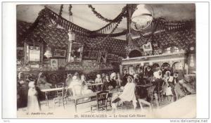 ALGERIE - BERROUAGHIA - le grand café maure