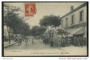 ALGERIE BERROUAGHIA /        Rue de la Smala - café Laval        /