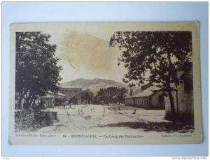 BERROUAGHIA    Faubourg des  PENITENCIERS  -  Carte sépia