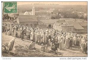 CPA de BERROUAGHIA - Le Marché Arabe.