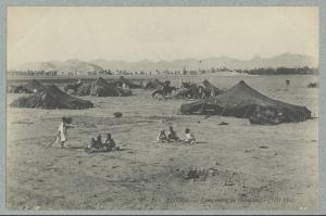 Biskra. - Campement de Nomades