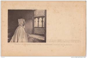 Carte postale Kenadsa Marco oriental pieux marabout si mohamed laredj circulé Sirven édit n° 2183