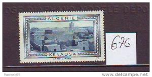 FRANCE. TIMBRE. VIGNETTE. COLONIE FRANCAISE. ..........ALGERIE. KENADSA