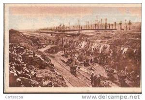 Kenadsa houillere tranchée d'exploitation