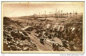 ALGERIE - KENADSA - Houillère - Tranchée d'Exploitation