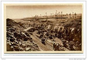 KENADSA HOUILLIERE TRANCHEE D EXPLOITATION